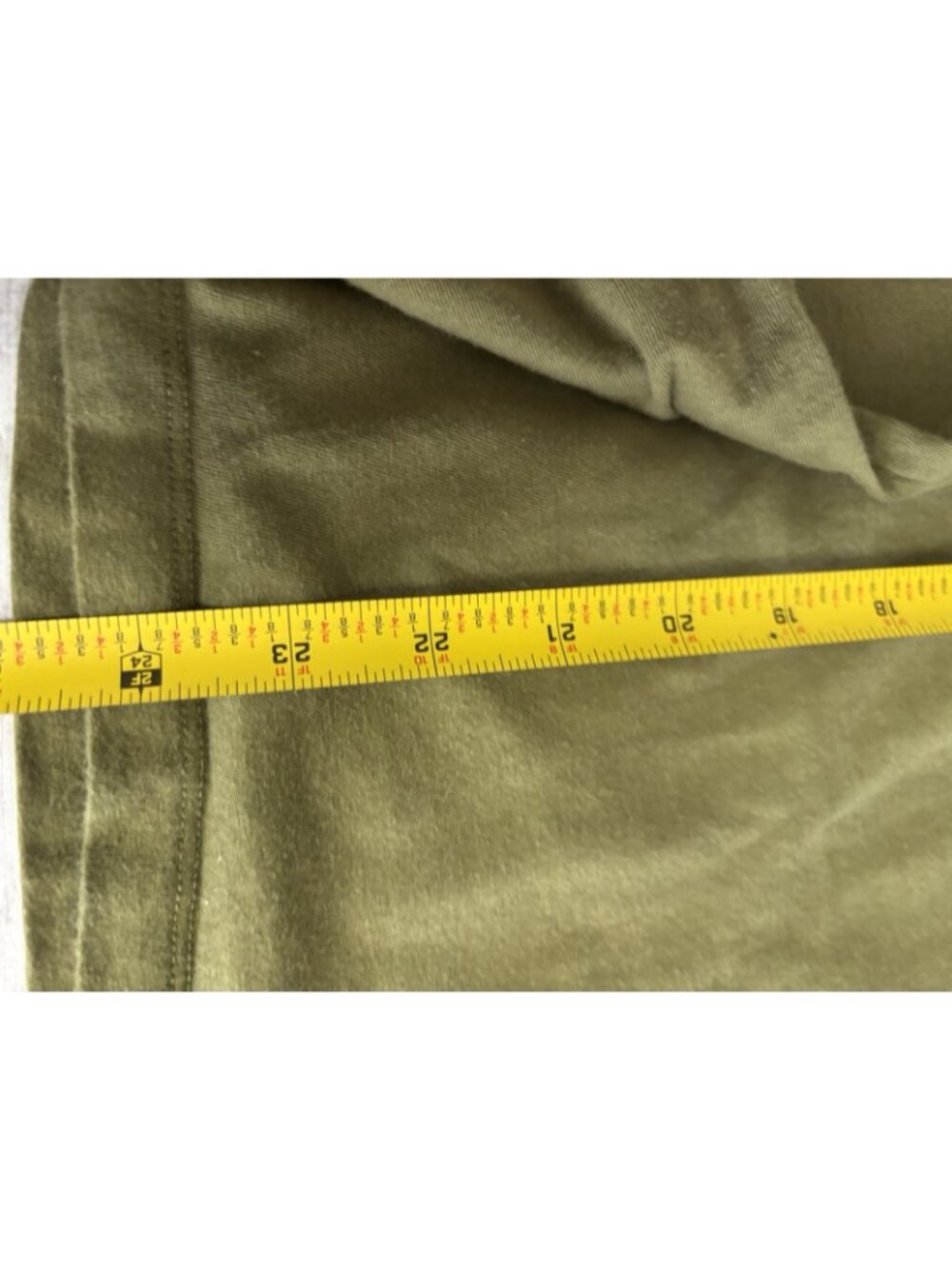 Olive Green Cotton Rabbit Graphic Women's T-Shirt Tee Shirt Top Bunny Funny Med - Picture 8 of 8